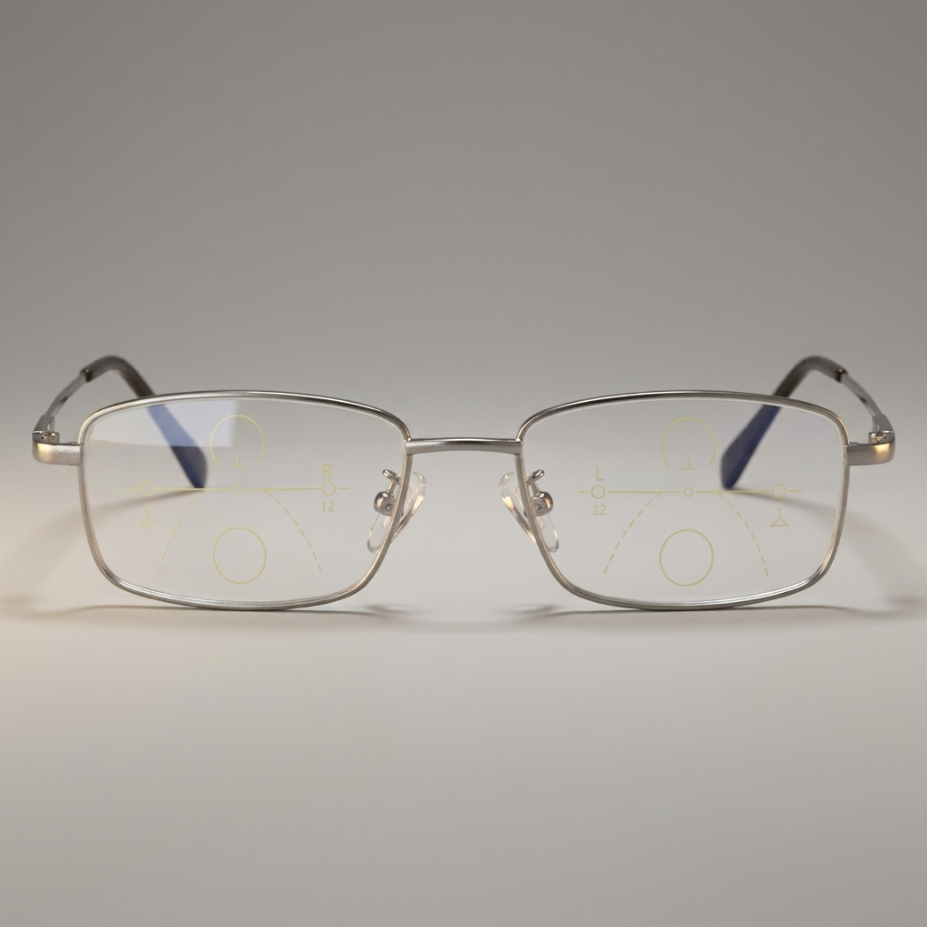 Progressive Multifocal Reading Glasses - front view