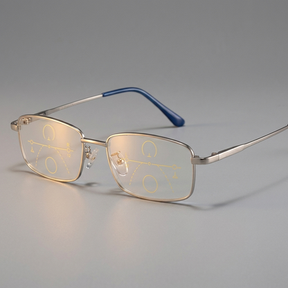 Progressive Multifocal Reading Glasses - angle view