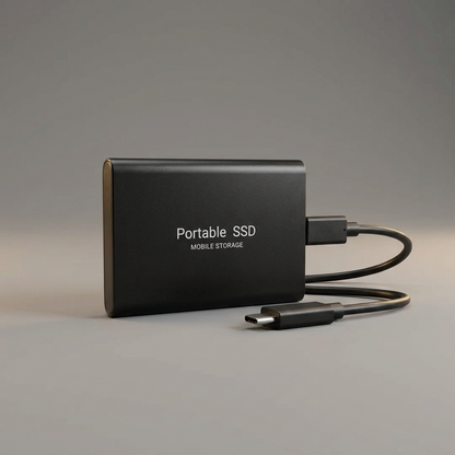 Portable SSD External Drive 128GB - front view