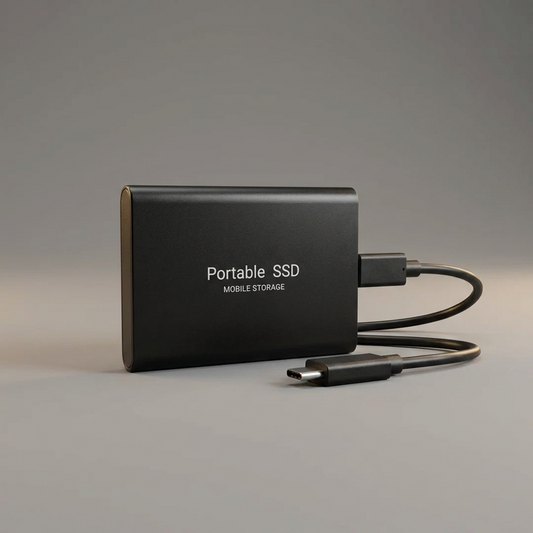 Portable SSD External Drive 128GB - front view