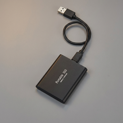 Portable SSD External Drive 128GB - top view