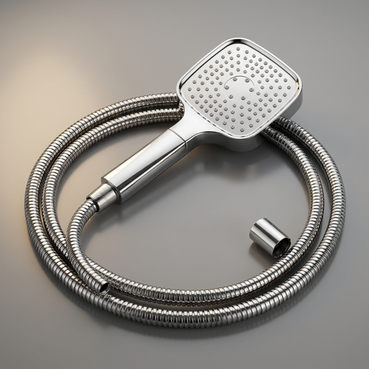 Turbo Boost High-Pressure Shower Head - front view