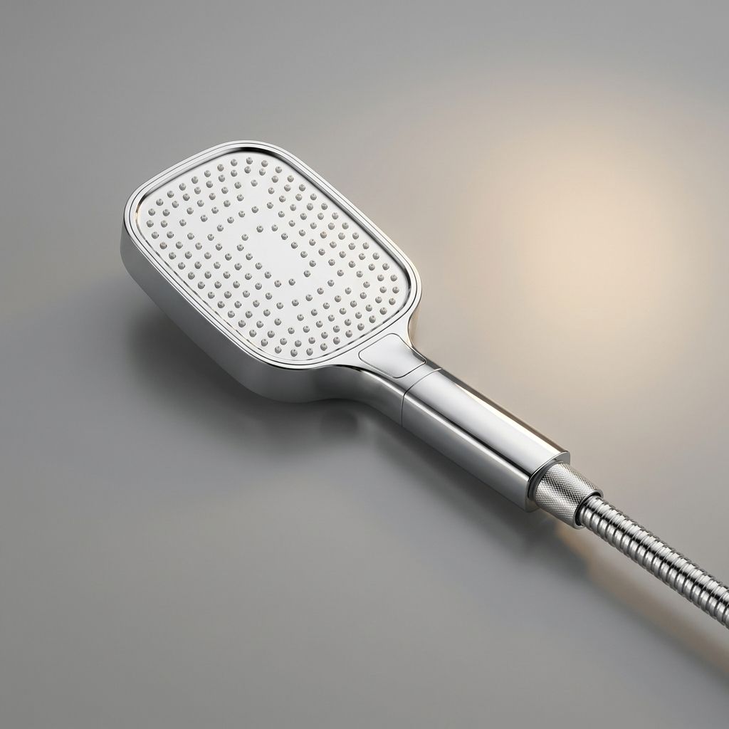Turbo Boost High-Pressure Shower Head - angle view