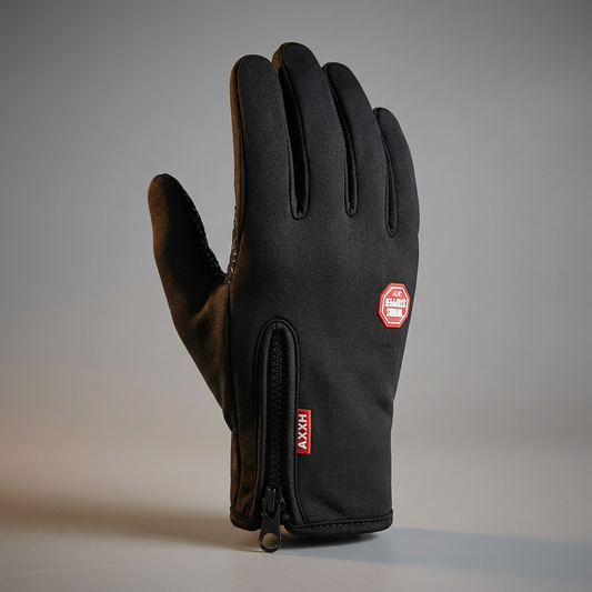 Heated Touchscreen Winter Gloves - front view
