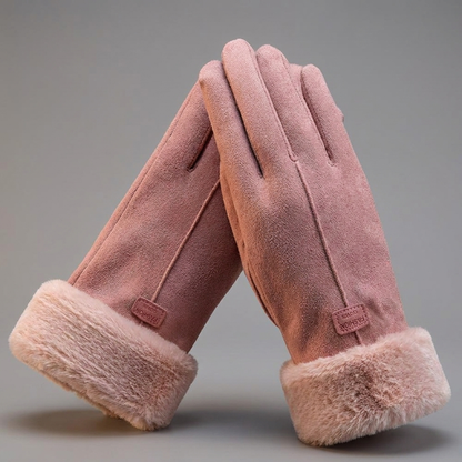 Waterproof Touchscreen Winter Gloves - angle view