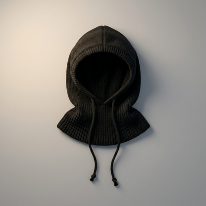 Classic Cashmere Knit Beanie - top view
