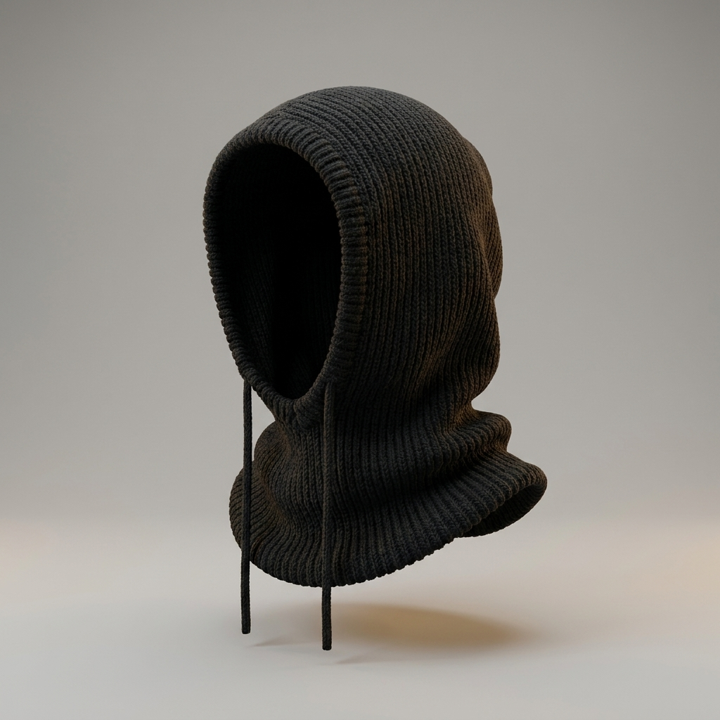 Classic Cashmere Knit Beanie - angle view